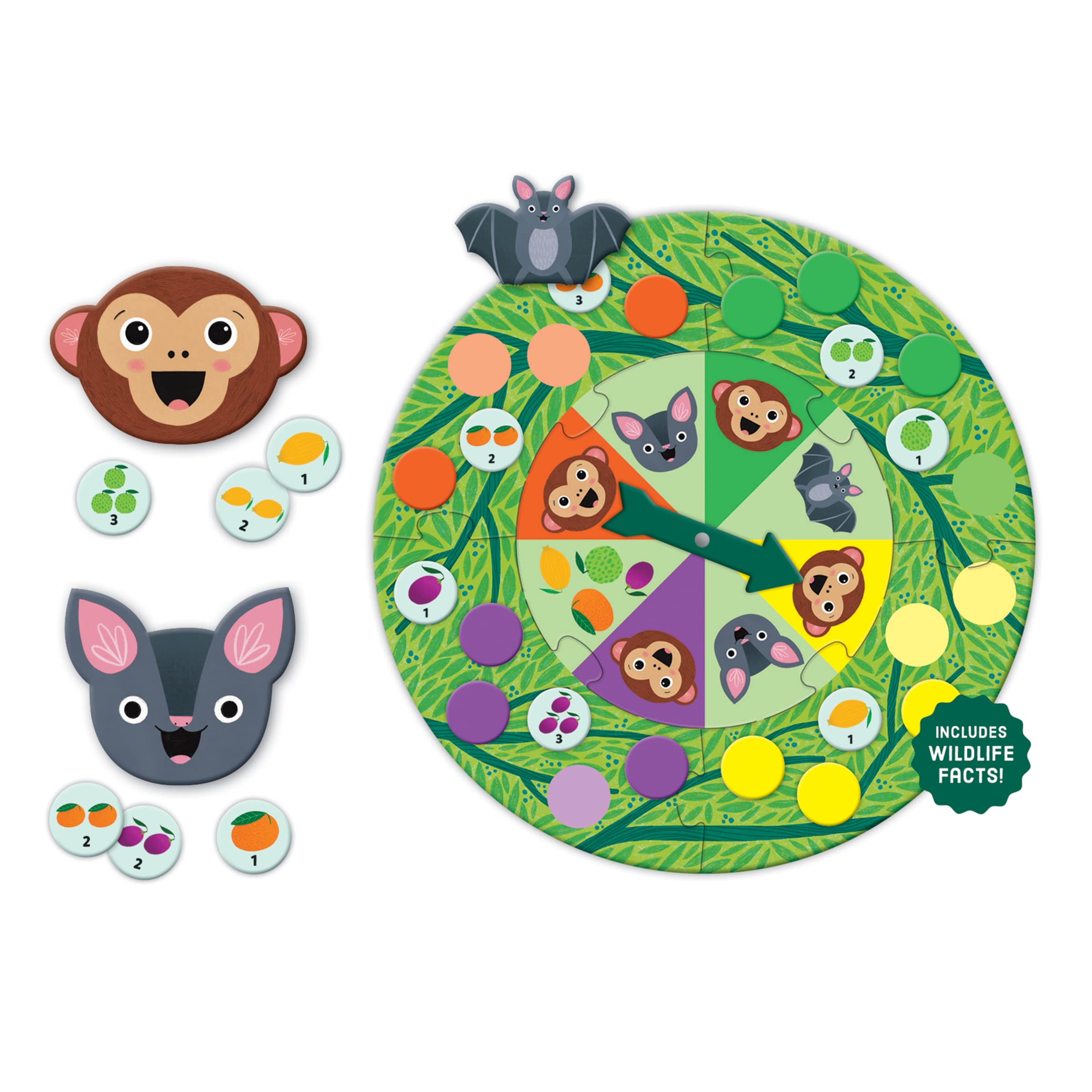 Amazon.com: Monkey's Forest Feast Cooperative Game from Mudpuppy